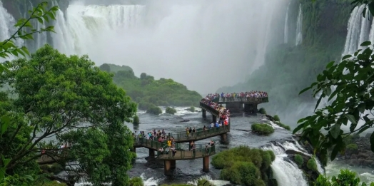 Novo passeio permite que visitante veja amanhecer nas Cataratas do Iguaçu