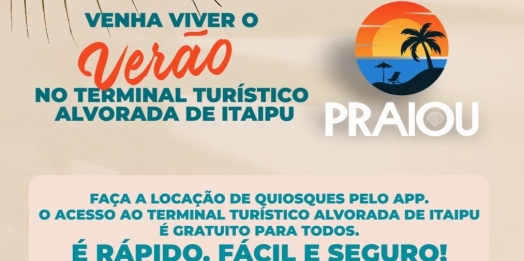 O seu verão em um clique e... PRAIOU!