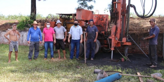 SMI: Obra em poço artesiano garante abastecimento de água para as famílias da Linha Cotiporã