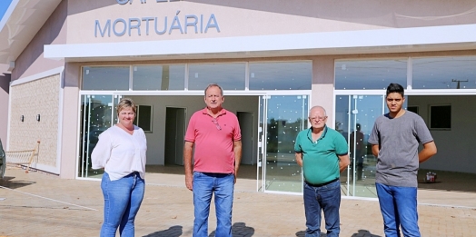 Obras da Capela Mortuária de Itaipulândia de estão em fase de conclusão
