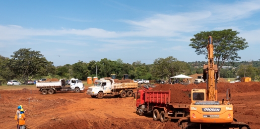 Obras da Perimetral Leste avançam em três frentes