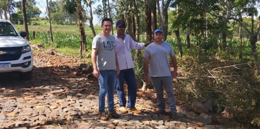 Obras de pavimentação poliédrica são concluídas em Santa Helena