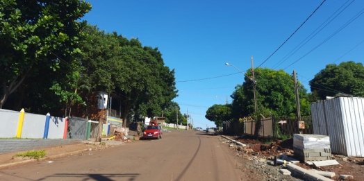 Obras na Avenida Pedro Calegaro no Portão Ocoí devem ser retomadas na próxima semana