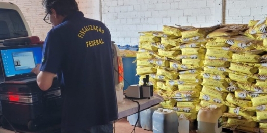 Operação apreende 45 toneladas de agrotóxicos e 61 toneladas de sementes ilegais no Paraná