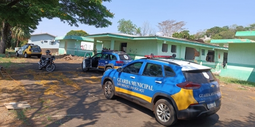Operação conjunta entre Guarda Municipal e Polícia Militar fiscaliza antigo hospital em São Miguel do Iguaçu