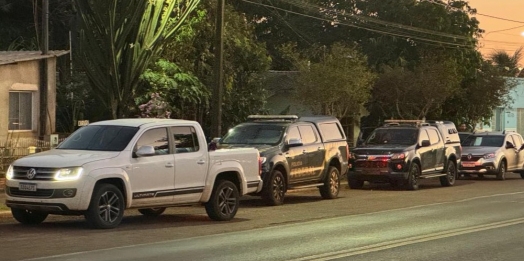 Operação da PF e BPFron em Santa Helena cumpre mandado de busca e apreensão