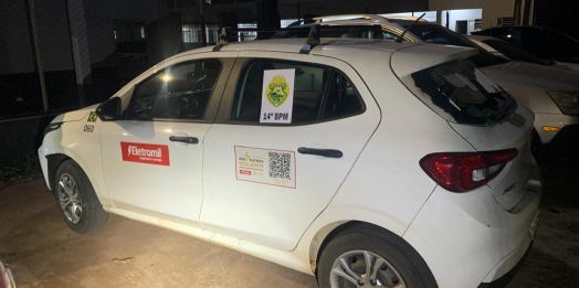 Operação da PM resulta na apreensão de adolescente e na recuperação de carro furtado em Medianeira