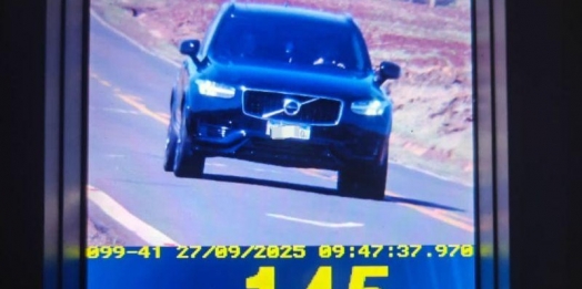 Operação da Polícia Rodoviária flagra 80 motoristas acima da velocidade entre Missal e Santa Helena
