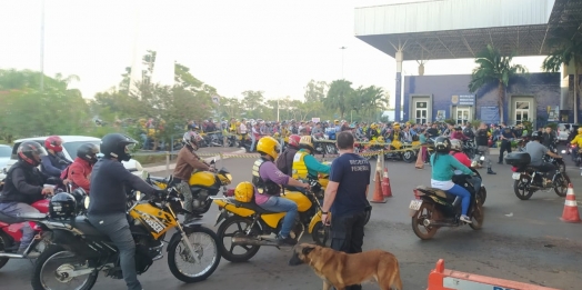 Operação Motos é deflagrada na Ponte Internacional da Amizade