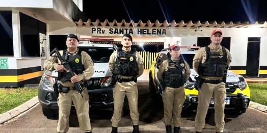 Operação Recobrimento Rodoviário é realizada em Santa Helena pelas forças policiais