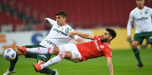 Ouça os gols: Inter sofre gol no fim e perde para o Palmeiras com um a mais no Beira-Rio