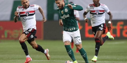 Ouça os gols: Palmeiras bate São Paulo e avança à semifinal da Libertadores