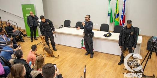 Palestra com a Polícia Federal alerta sobre os perigos das drogas