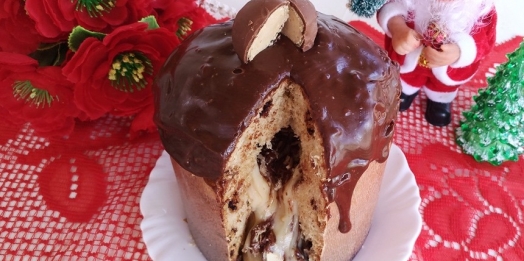 Panetone trufado de sonho de valsa