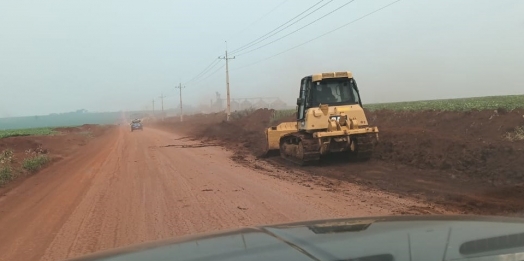 Paraguai inicia obras que liga Porto Índio até San Alberto, em frente ao Porto de Santa Helena