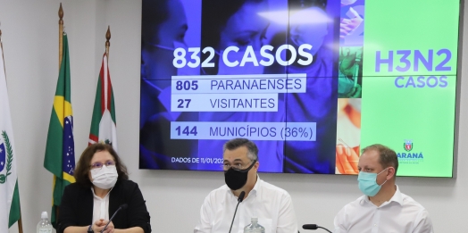 Paraná declara estado de epidemia de H3N2 e reforça importância da vacinação
