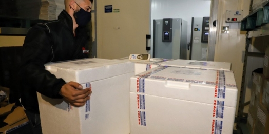 Paraná recebe mais 115.782 doses de vacinas contra a Covid-19
