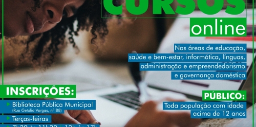 Parceria oferece mais de 150 cursos online gratuitos para a comunidade são-miguelense