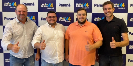 Partido União Brasil confirma filiações e pré-candidaturas de representantes do oeste do Paraná