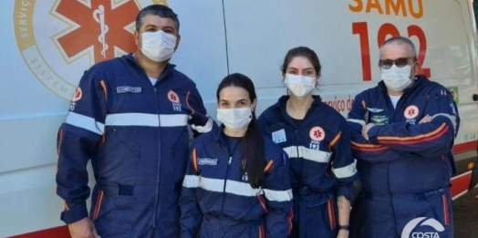 Parto é realizado durante deslocamento de viatura na região oeste