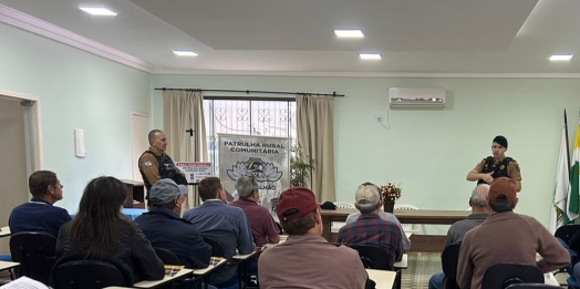 Patrulha Rural é tema de reunião no Sindicato dos Trabalhadores Rurais de São Miguel do Iguaçu