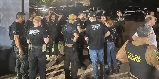 PCPR e PM fazem operação contra o tráfico em Nova Santa Rosa