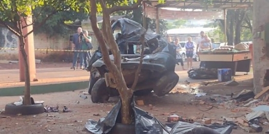 Perseguição foi a causa do acidente que matou duas jovens em Foz do Iguaçu