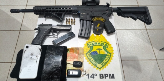 Perseguição na BR-277: Rocam recupera veículo roubado e prende três suspeitos no Paraná