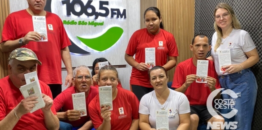 Pestalozzi de São Miguel do Iguaçu faz programação especial na Semana Nacional da Pessoa com Deficiência Intelectual e Múltipla