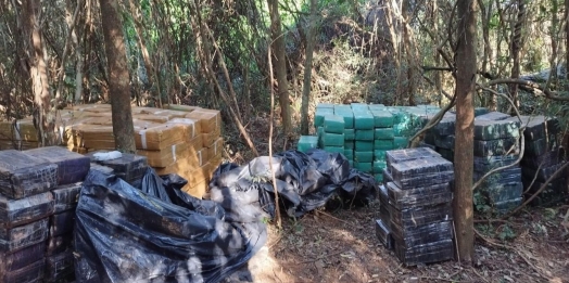 PF apreende 5,5 toneladas de droga em Santa Helena