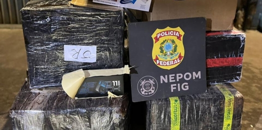 PF apreende celulares e cigarros contrabandeados do Paraguai