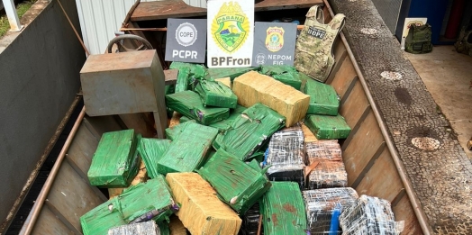 PF apreende quase duas toneladas de droga em Santa Helena