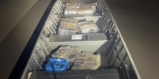 PF e PM/PR fazem apreensão de cerca de 280 kg de maconha