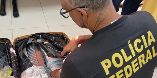 PF prende passageira com haxixe na rodoviária internacional de Foz do Iguaçu
