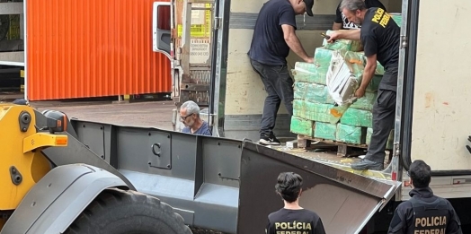 PF realiza incineração de mais de 9,5 toneladas de drogas na tríplice fronteira