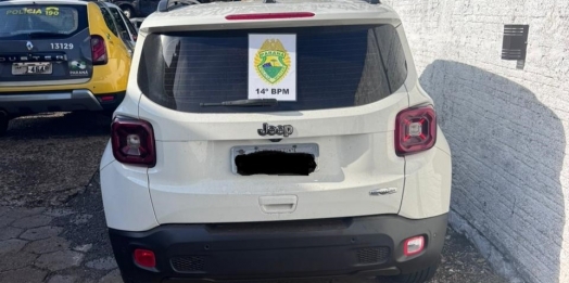 PM atende ocorrência de trânsito com desobediência em Santa Terezinha de Itaipu