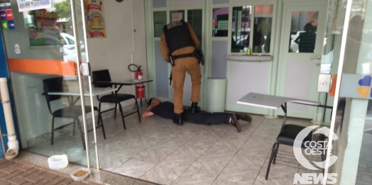 PM de Medianeira prende contrabandista com forte aparato em apoio