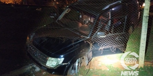 PM de Santa Helena apreende veículo utilizado para o transporte de contrabando