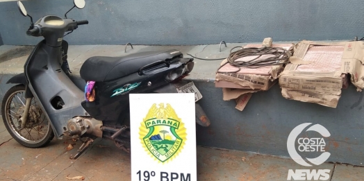 PM prende em flagrante mulher com objetos furtados em Santa Helena