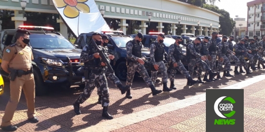 PM realiza lançamento da Operação Pronta Resposta em Medianeira