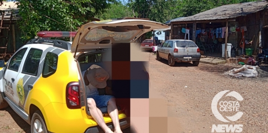 Polícia Militar prende homem por porte ilegal de arma de fogo em São Miguel do Iguaçu
