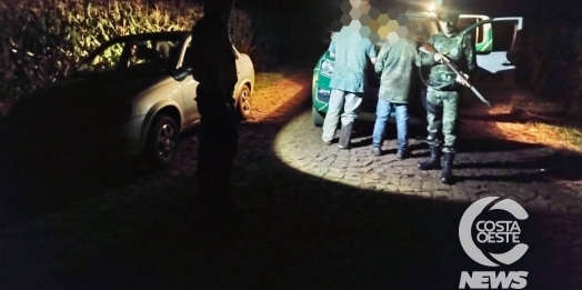 Polícia Ambiental prende em flagrante dois caçadores no Parque Nacional do Iguaçu em São Miguel
