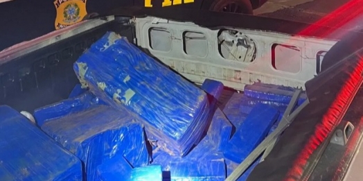 Polícia apreende 351 quilos de maconha na BR-277 em Cantagalo