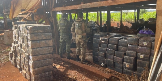 Polícia apreende quase três toneladas de droga em Santa Helena
