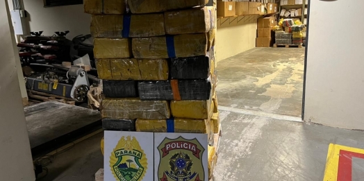 Polícia apreende quase uma tonelada de droga em Santa Helena
