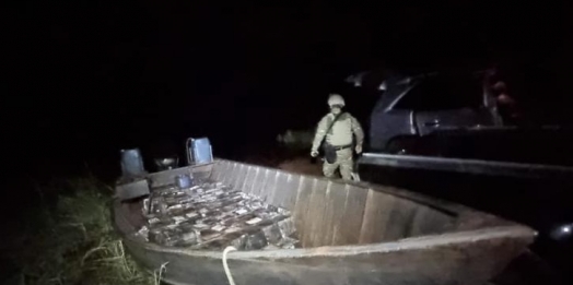 Polícia apreende veículos e 1,5 tonelada de droga em Santa Helena