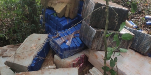 Polícia Civil apreende quase 1 tonelada de droga e prende dupla em Santa Helena