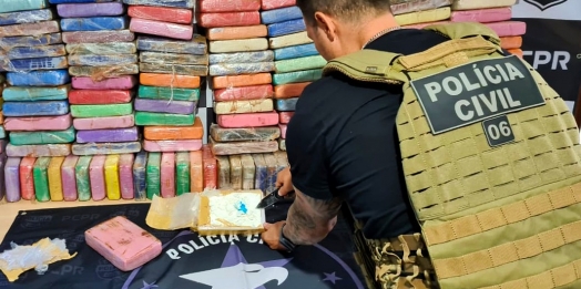 Polícia Civil apreende quase 700 quilos de cocaína em duas semanas