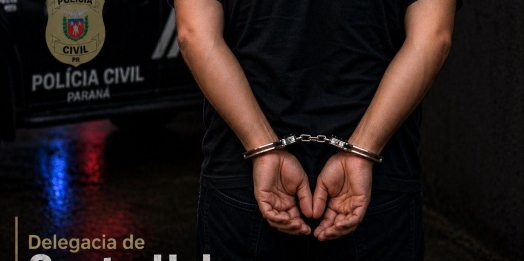 Polícia Civil cumpre mandado de prisão por roubo em Santa Helena
