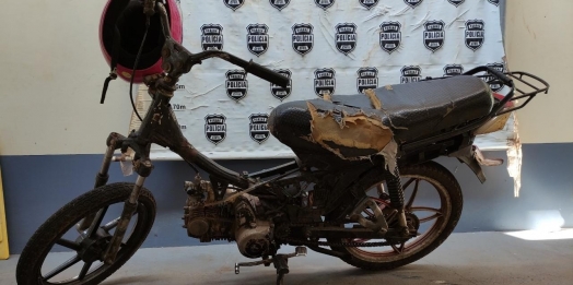 Polícia Civil de Santa Helena apreende motocicleta após condutor realizar manobra perigosa